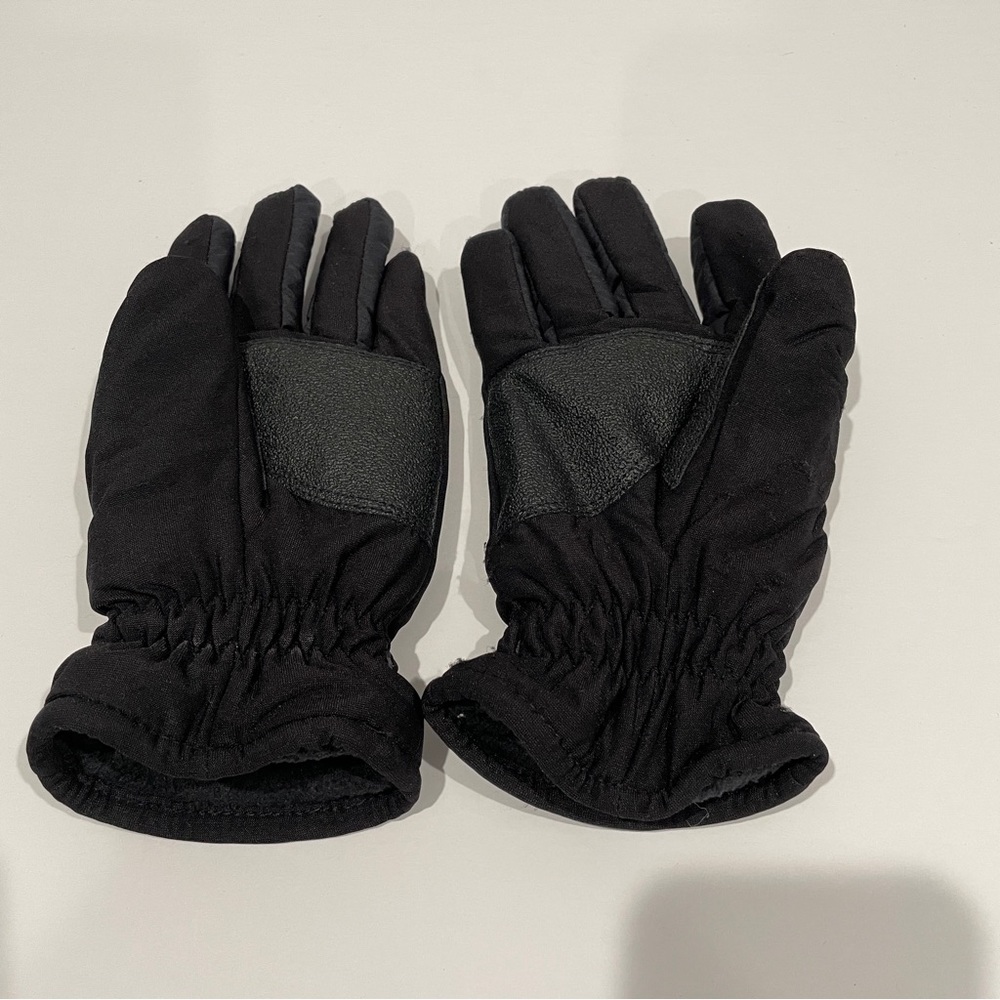 Gloves, One size, black, very good condition
